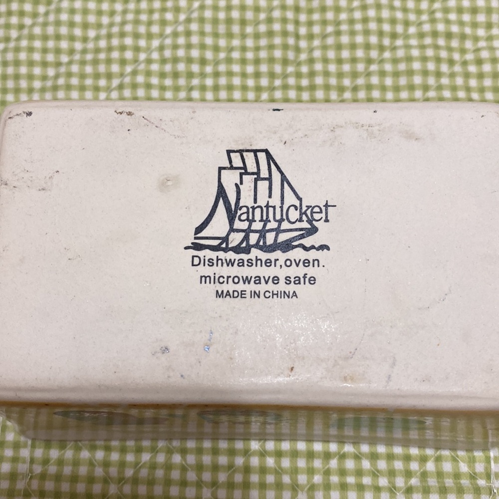 EUC Nantucket Holiday Porcelain Dish - Picture 3 of 5
